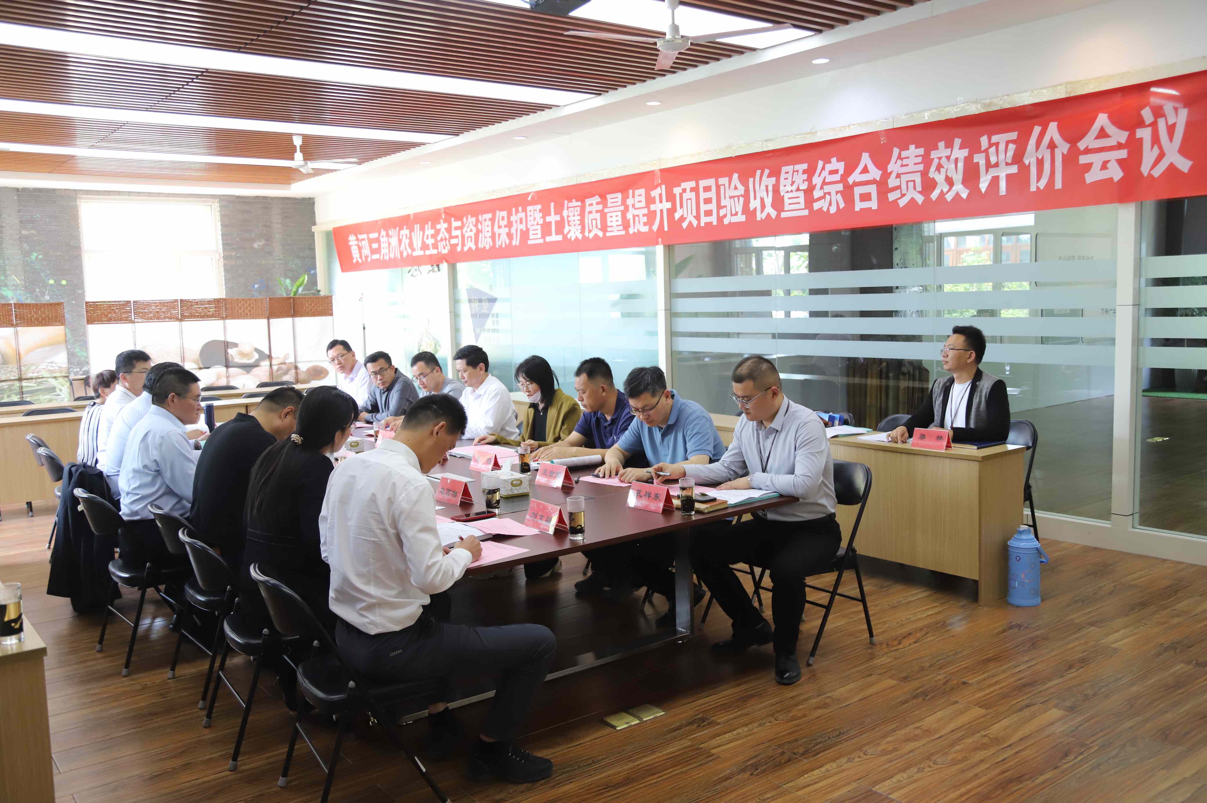 山東省科技型中小企業(yè)創(chuàng)新能力提升工程項目驗收暨綜合績效評價會議在博華生態(tài)農(nóng)業(yè)順利召開